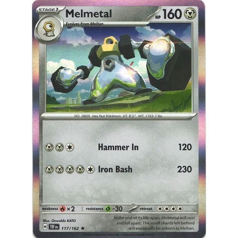 Melmetal [Holo] #117 Pokemon Temporal Forces